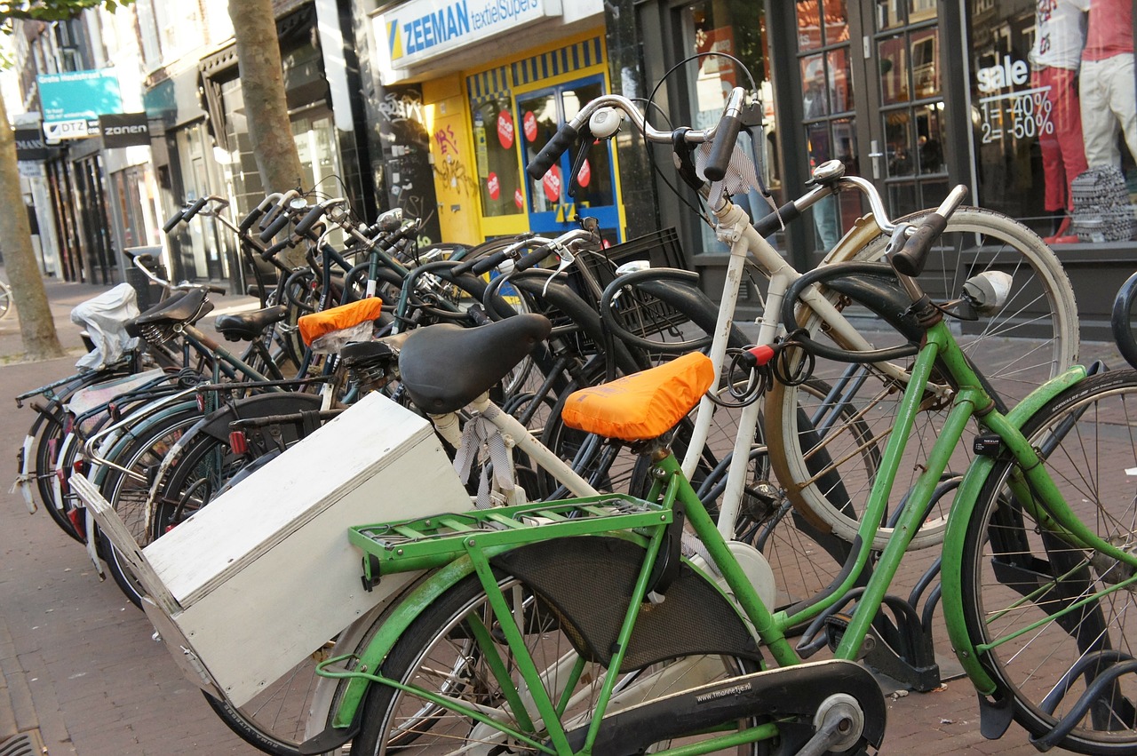 netherlands bicycles summer free photo