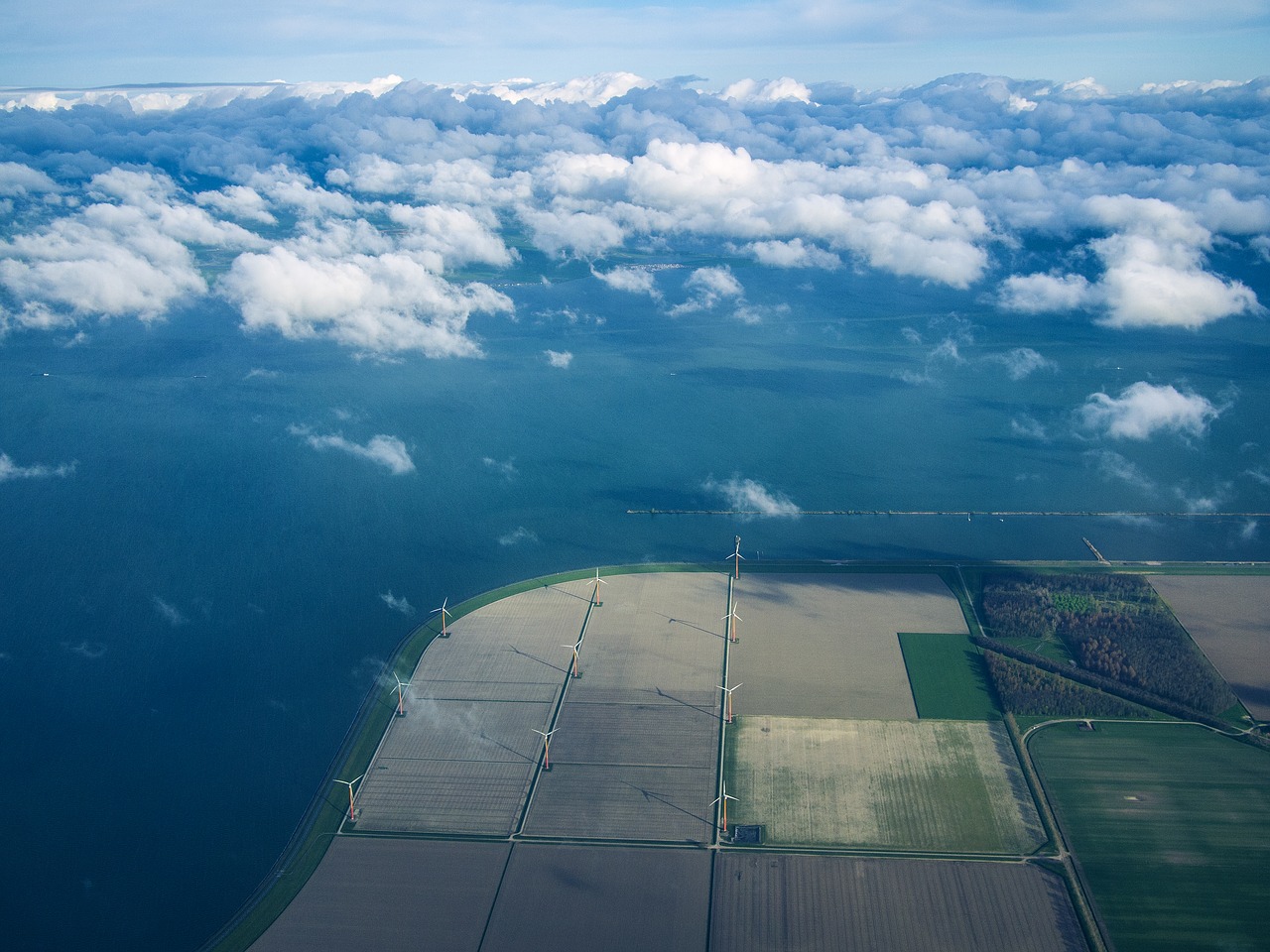 netherlands nederland above free photo