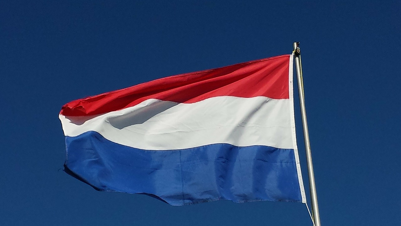 netherlands flag red free photo