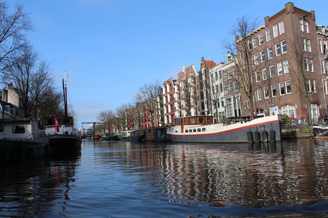 netherlands  channel  boat free photo