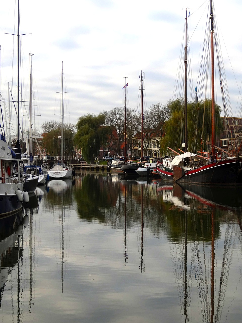 netherlands ships boats free photo