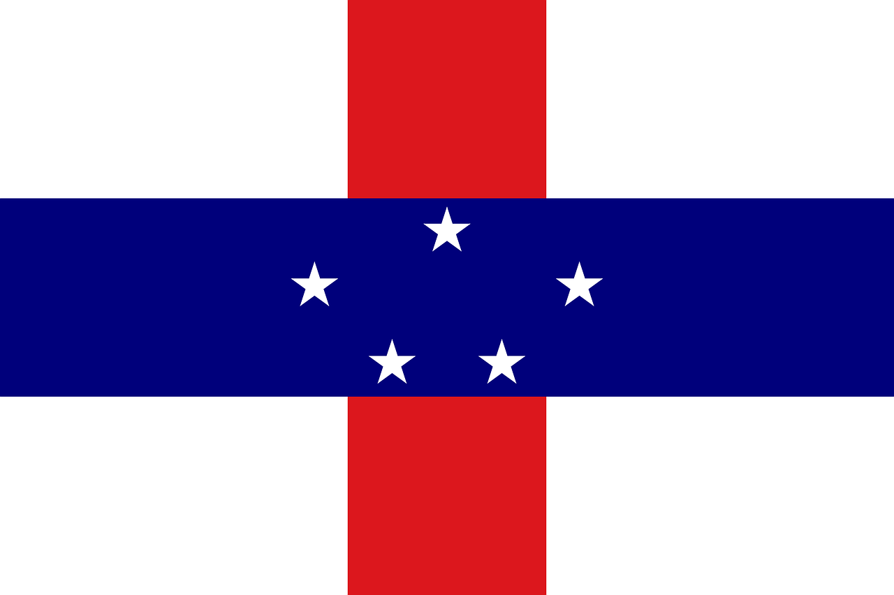 netherlands antilles flag national flag free photo