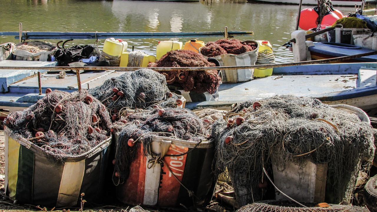 nets fishing equipment fishing shelter free photo