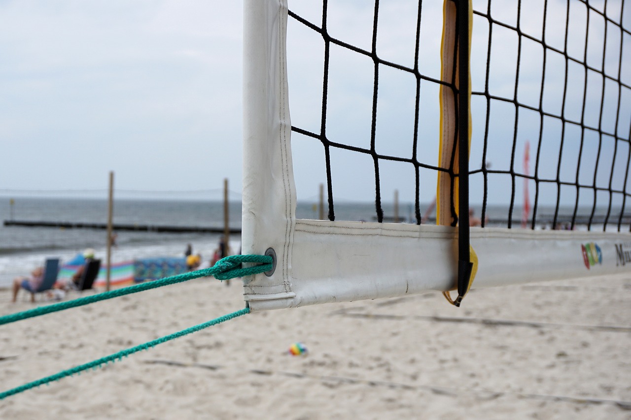 network beach volleyball volleyball free photo