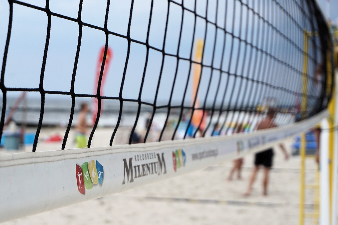 network beach volleyball volleyball free photo