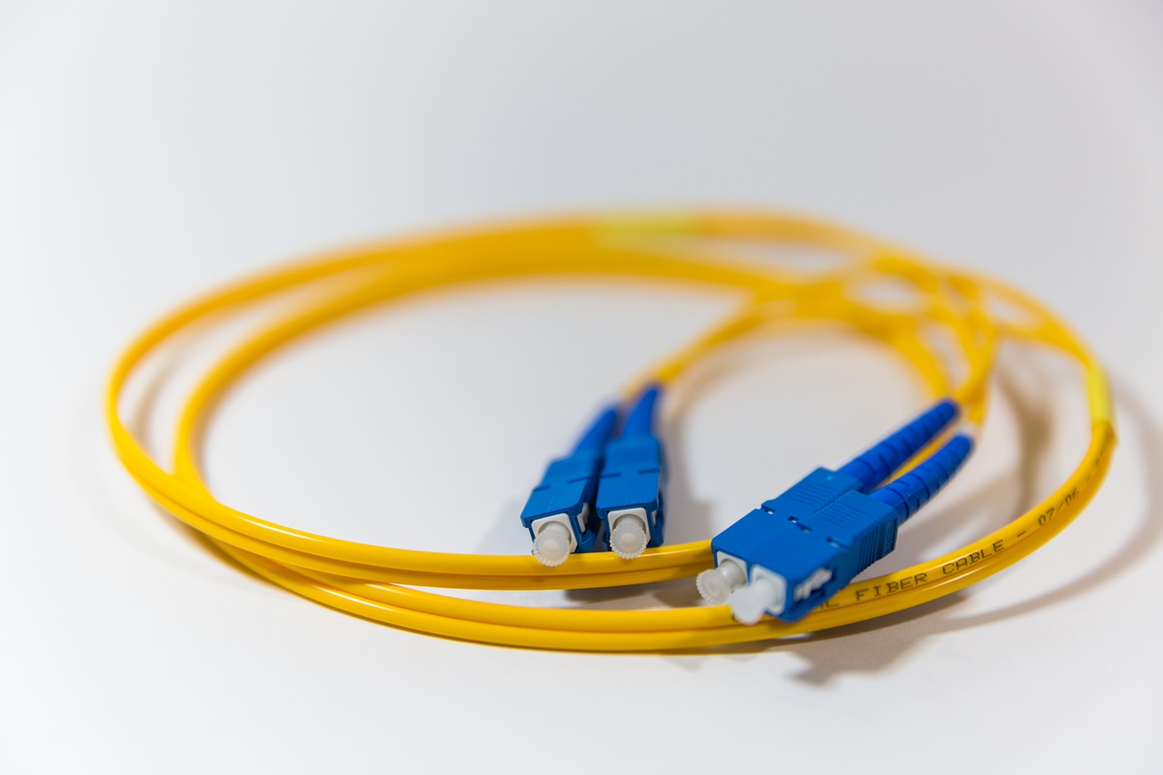 networking fiber optics communication free photo
