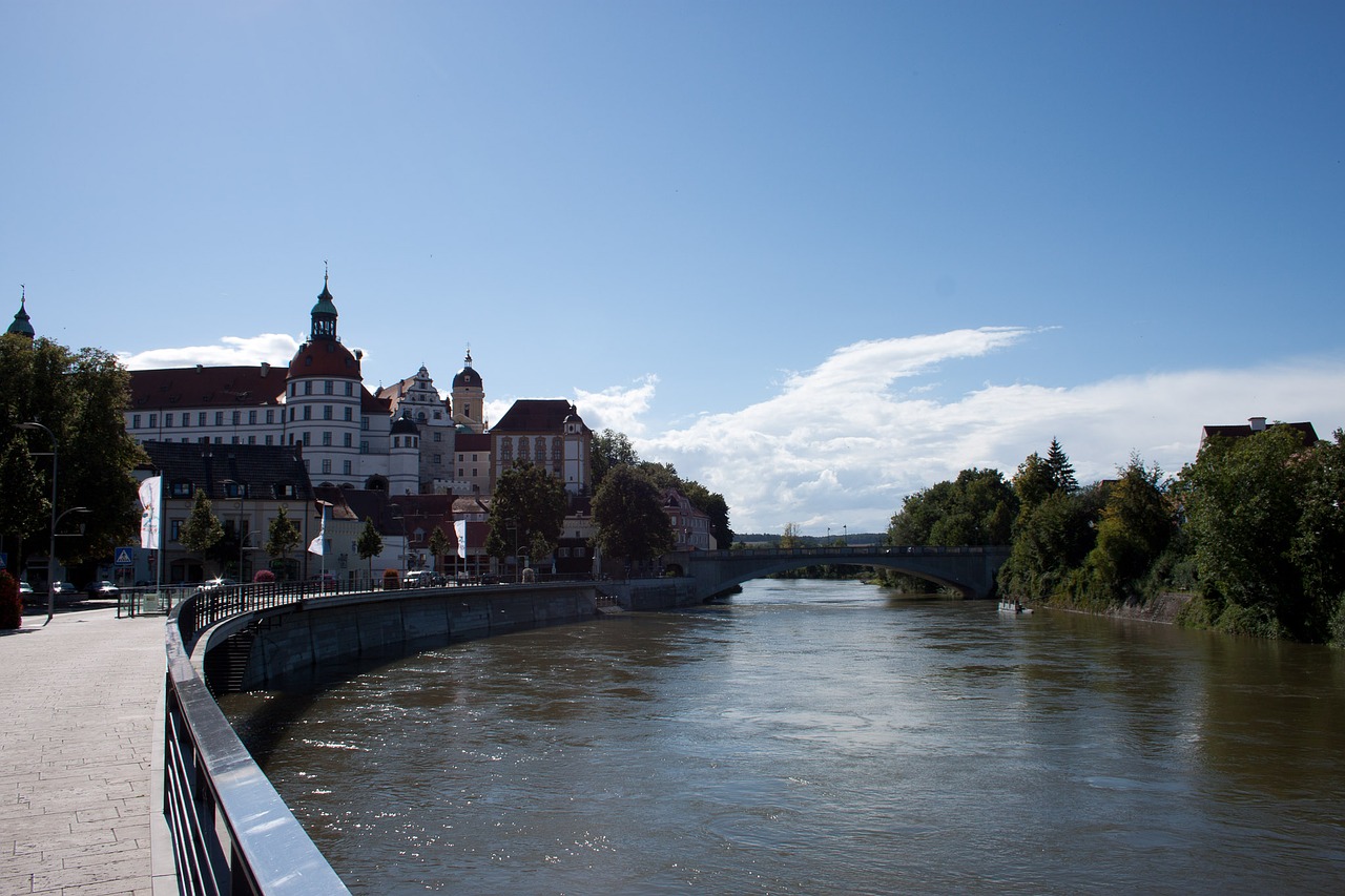 neuburg on the danube bavaria danube free photo