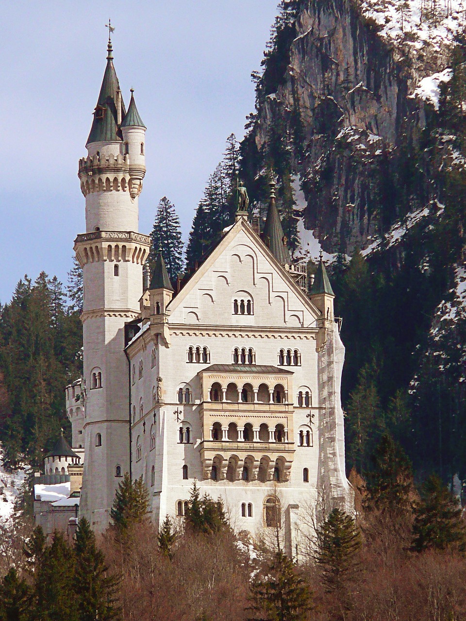 neuschwanstein castle king ludwig the second free photo