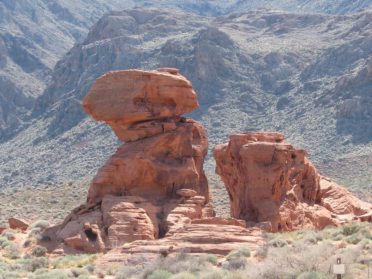 nevada valley of the fire red rocks free photo