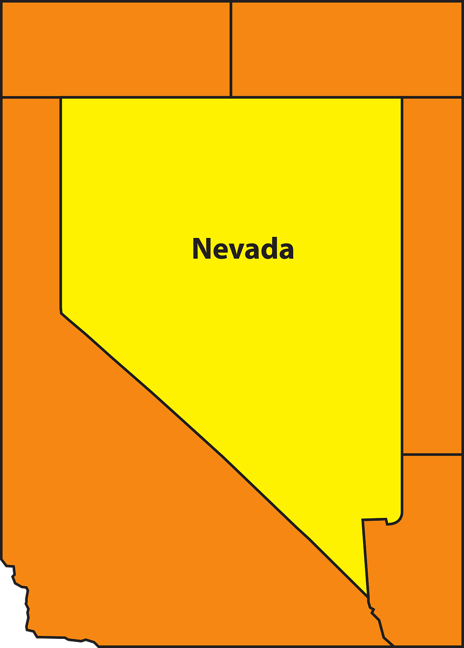 nevada,state,map,geography,united,states,america,free vector graphics,free pictures, free photos, free images, royalty free, free illustrations, public domain