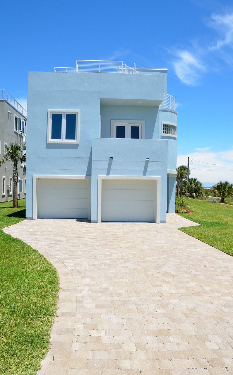 new florida beach home house free photo