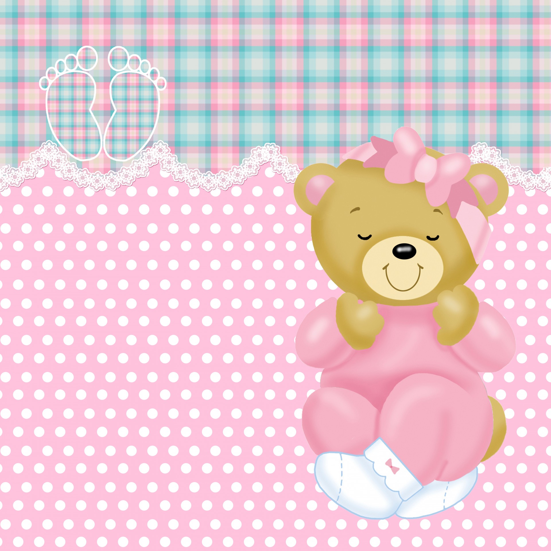 new baby girl pink gingham great for new babies pillows free photo