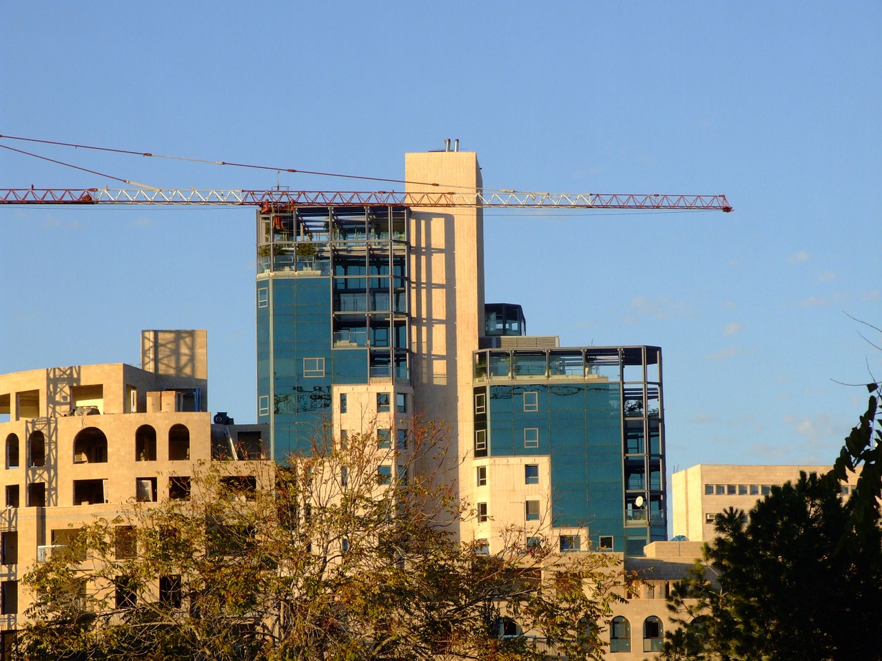 new development jerusalem city free photo