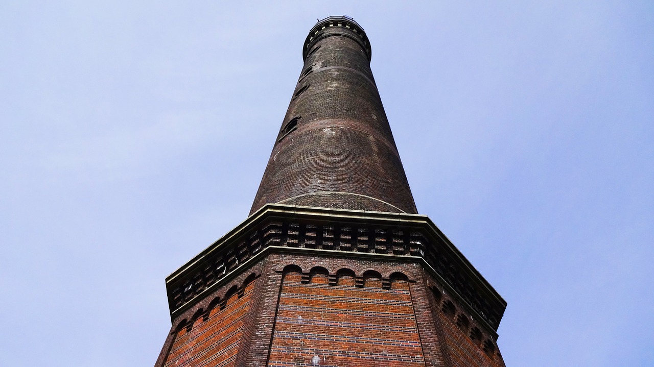 new lighthouse borkum shipping free photo