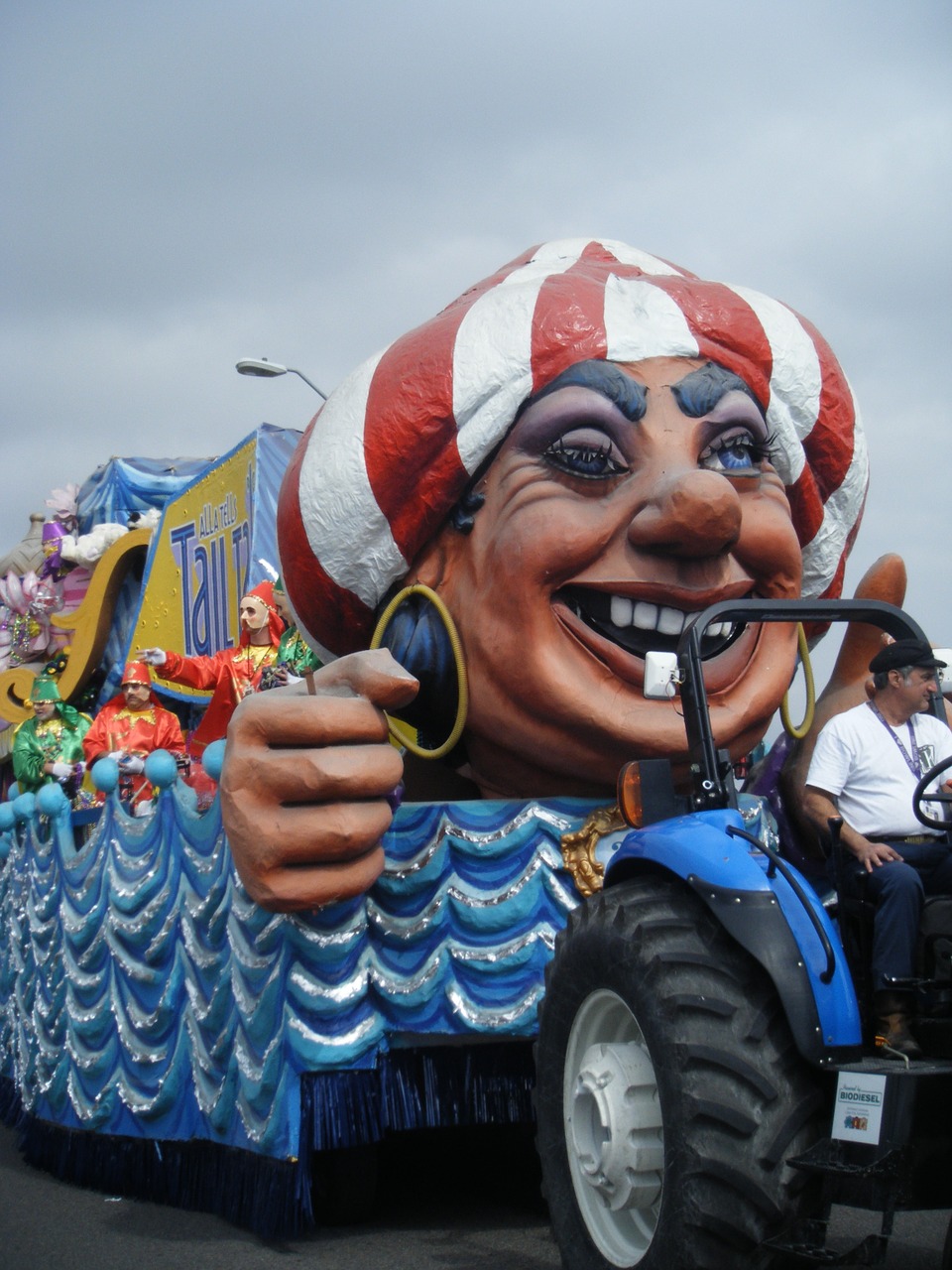 new orleans mardi gras float free photo