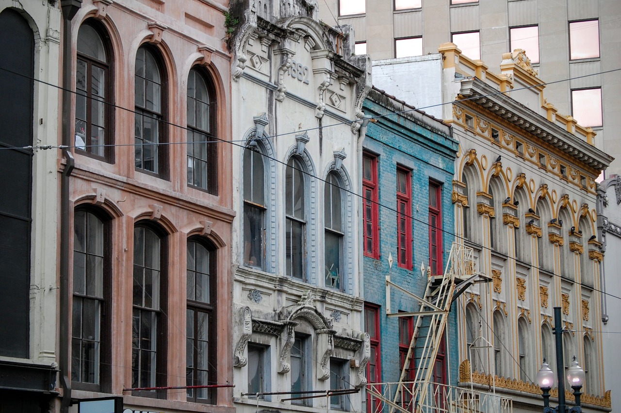 new orleans architecture buildings free photo