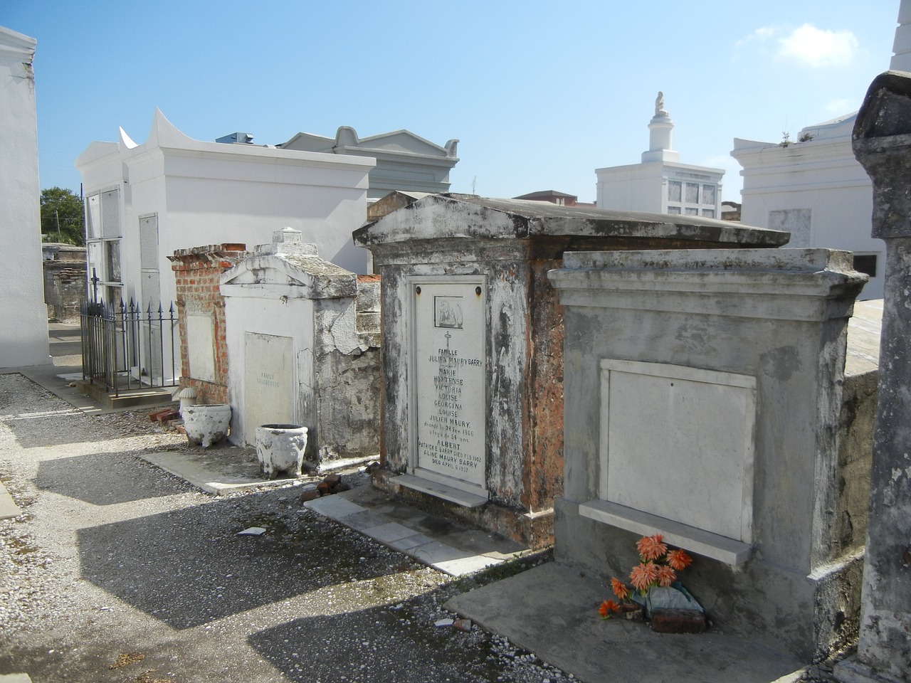new orleans cemetery tomb free photo