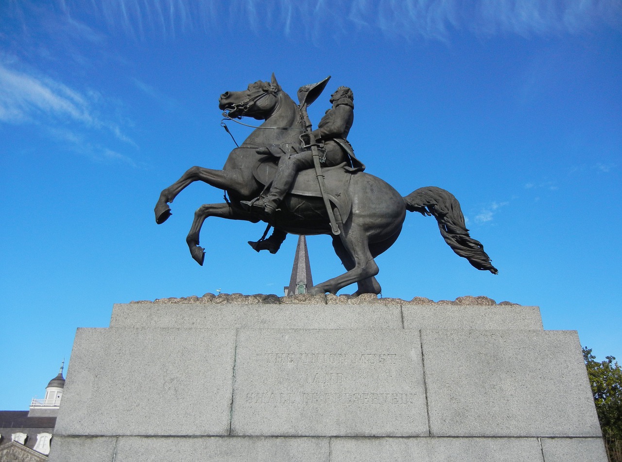 new orleans jackson square statue free photo