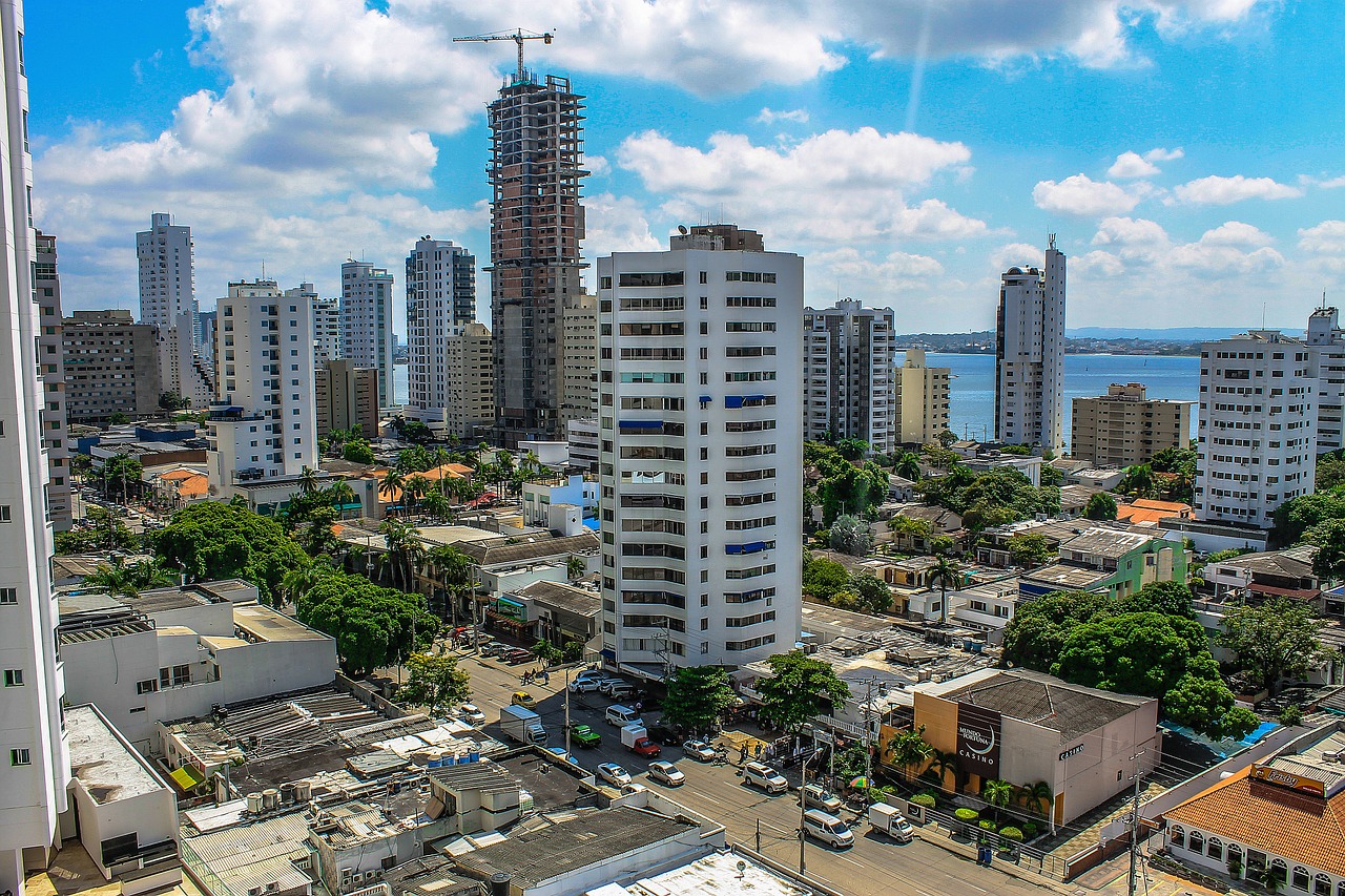 new town colombia cartagena de indias free photo