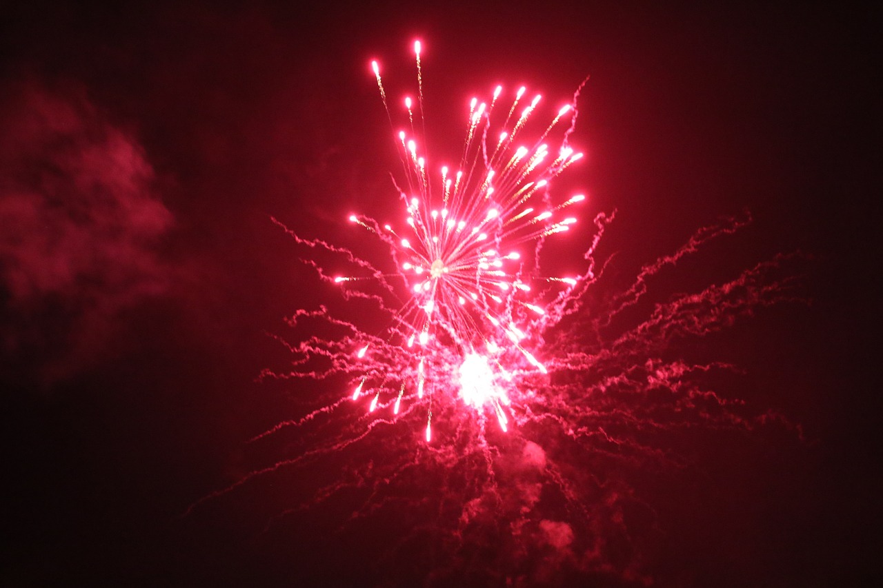 new year fireworks denmark free photo
