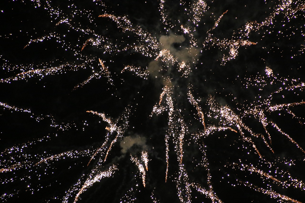 new year fireworks denmark free photo