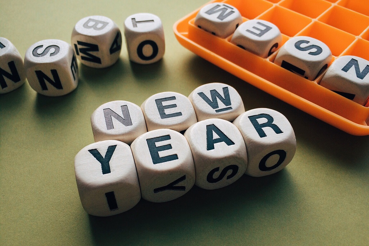 new year words celebrate free photo