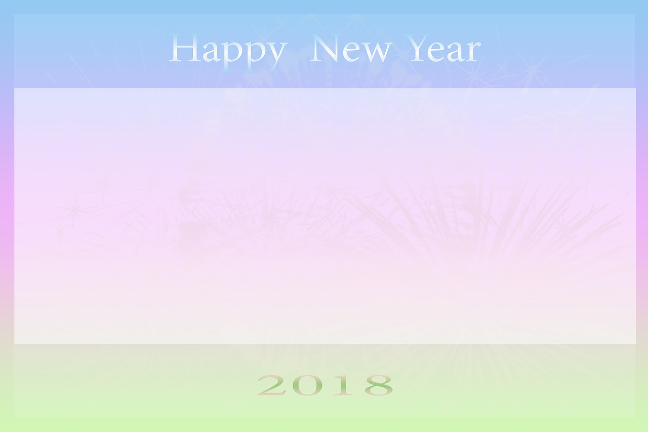 new year's card new year's day map free photo