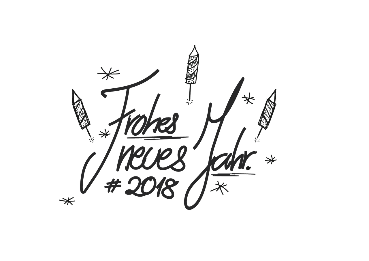 new year's eve 2018 drawing font free photo