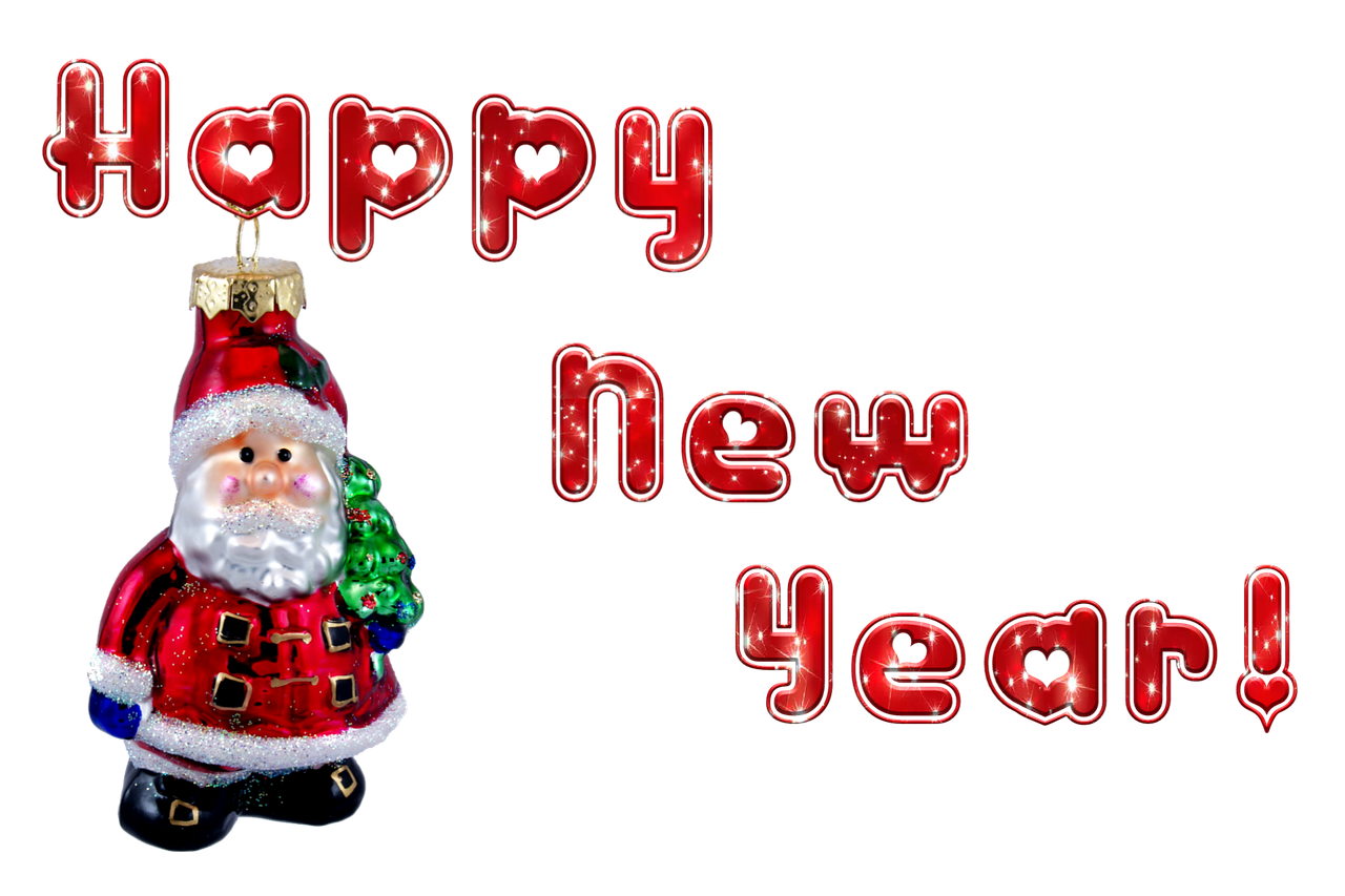 new year's eve santa claus transparent background free photo