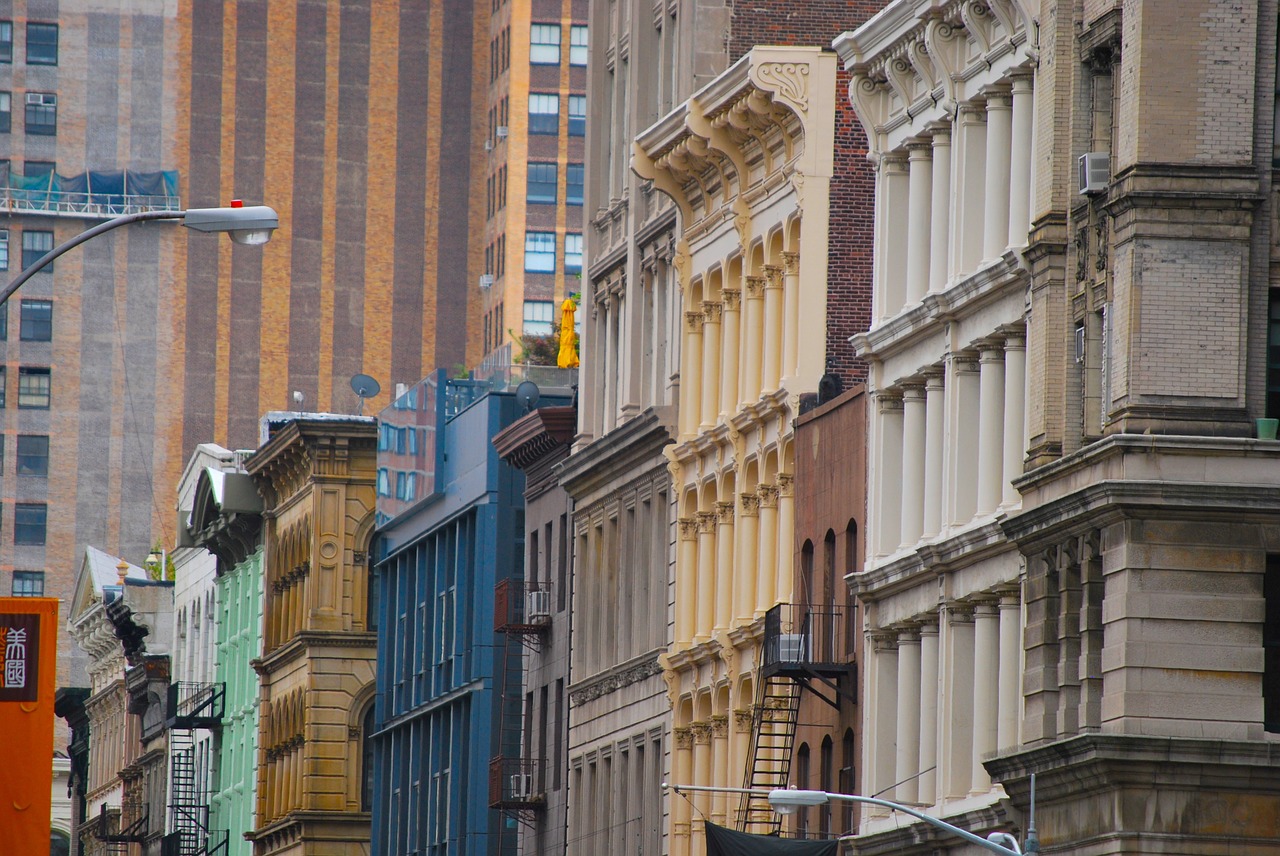 new york soho buildings free photo