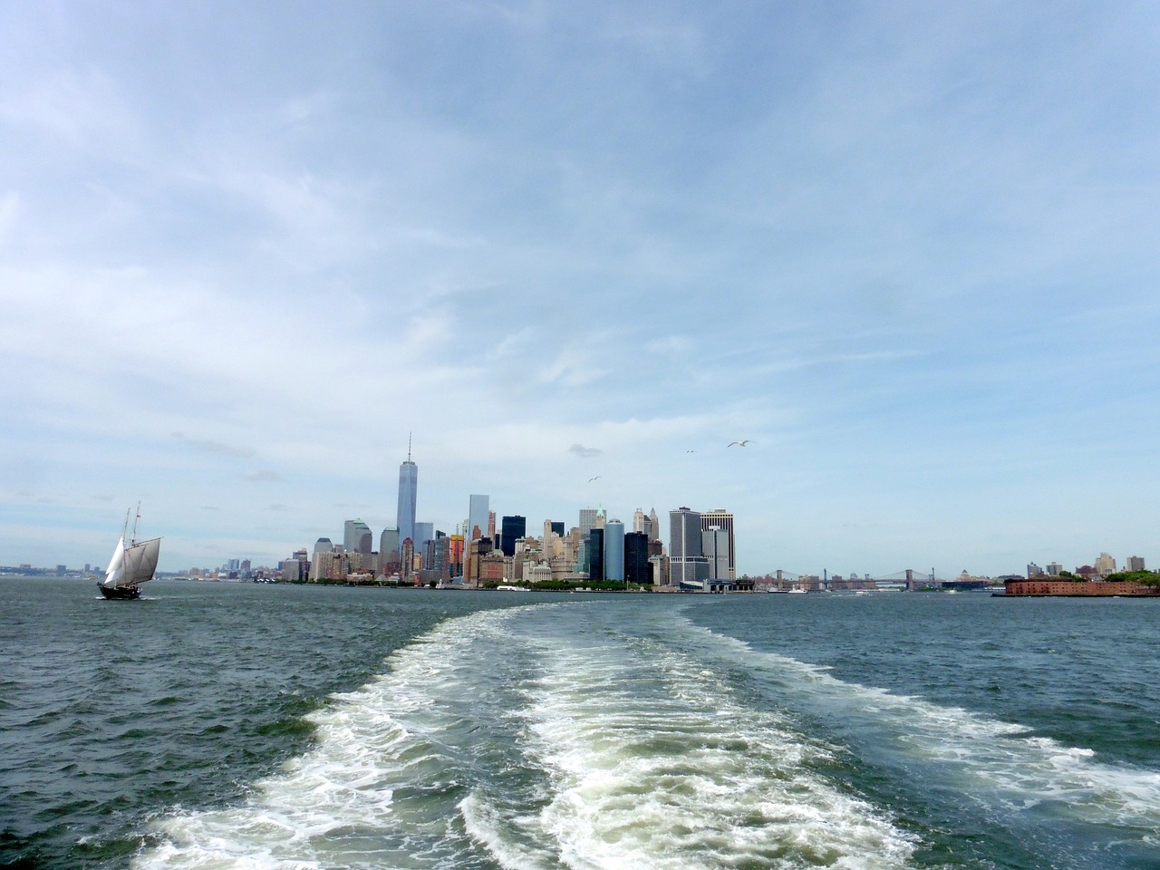 new york usa boat free photo