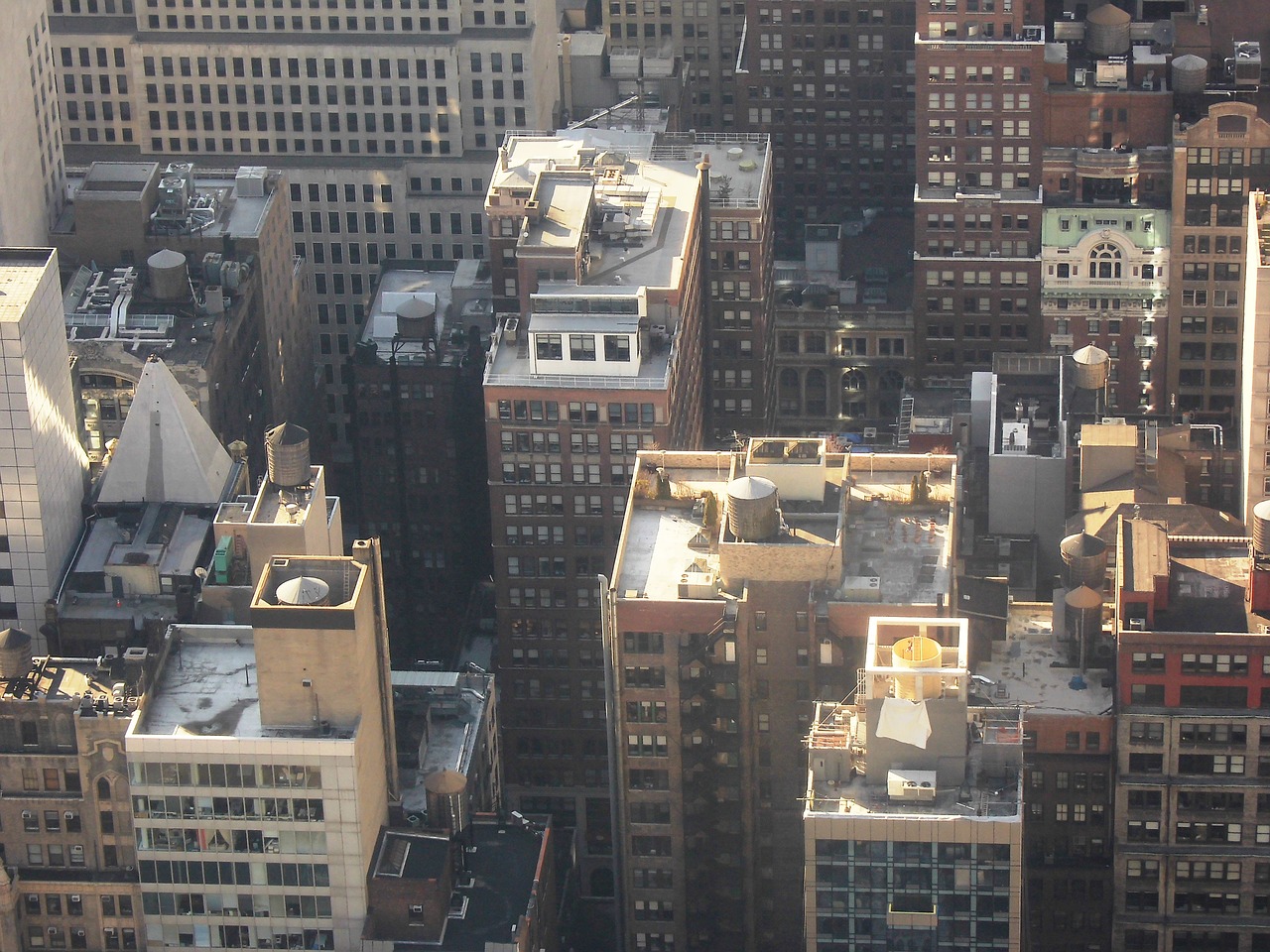 new york skyline usa free photo