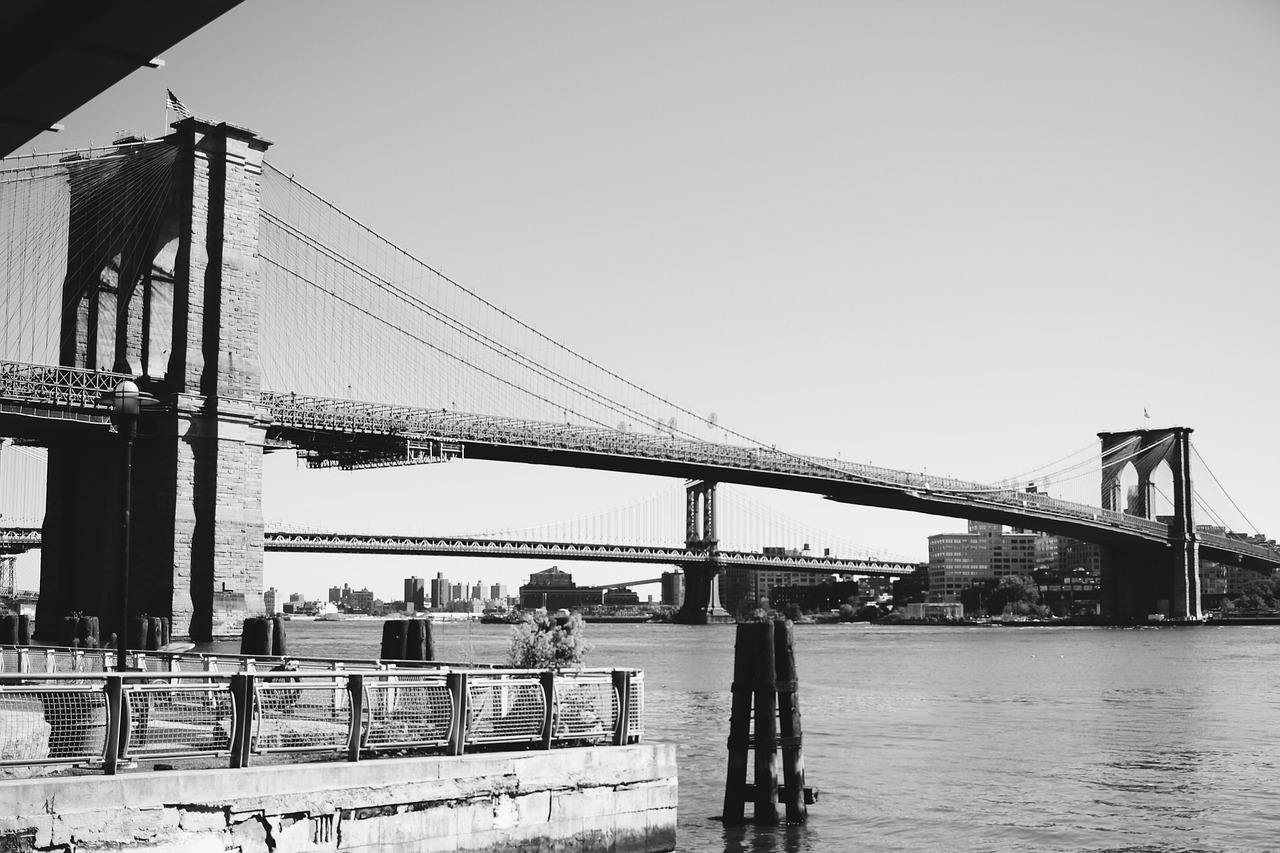 new york bridge brooklyn free photo