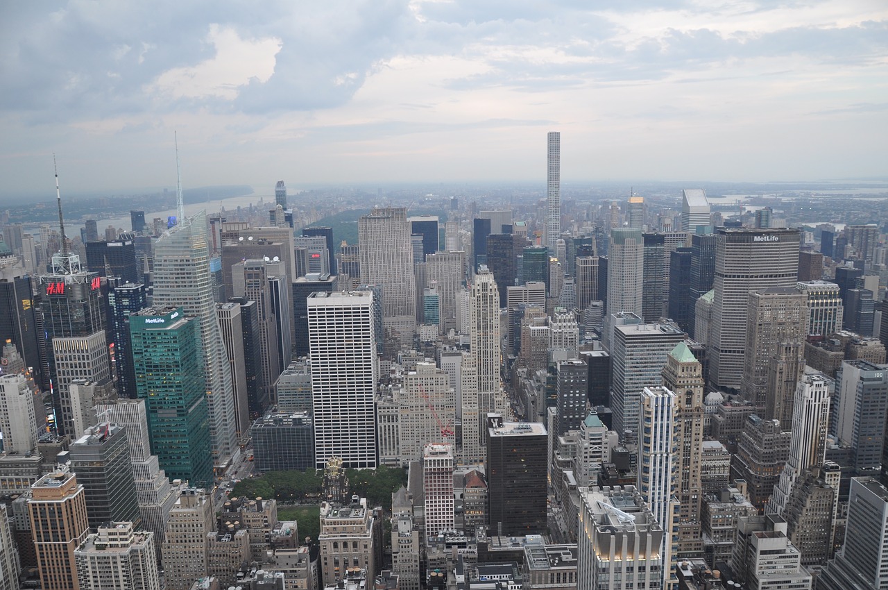 new york city horizon free photo