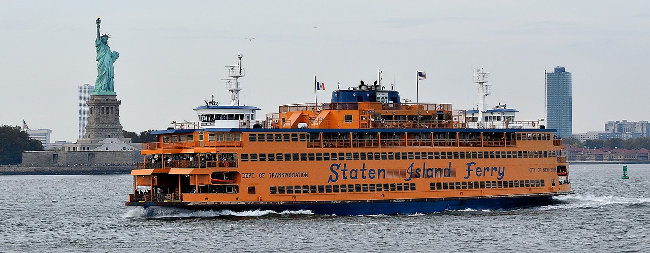 new york boat staten island free photo