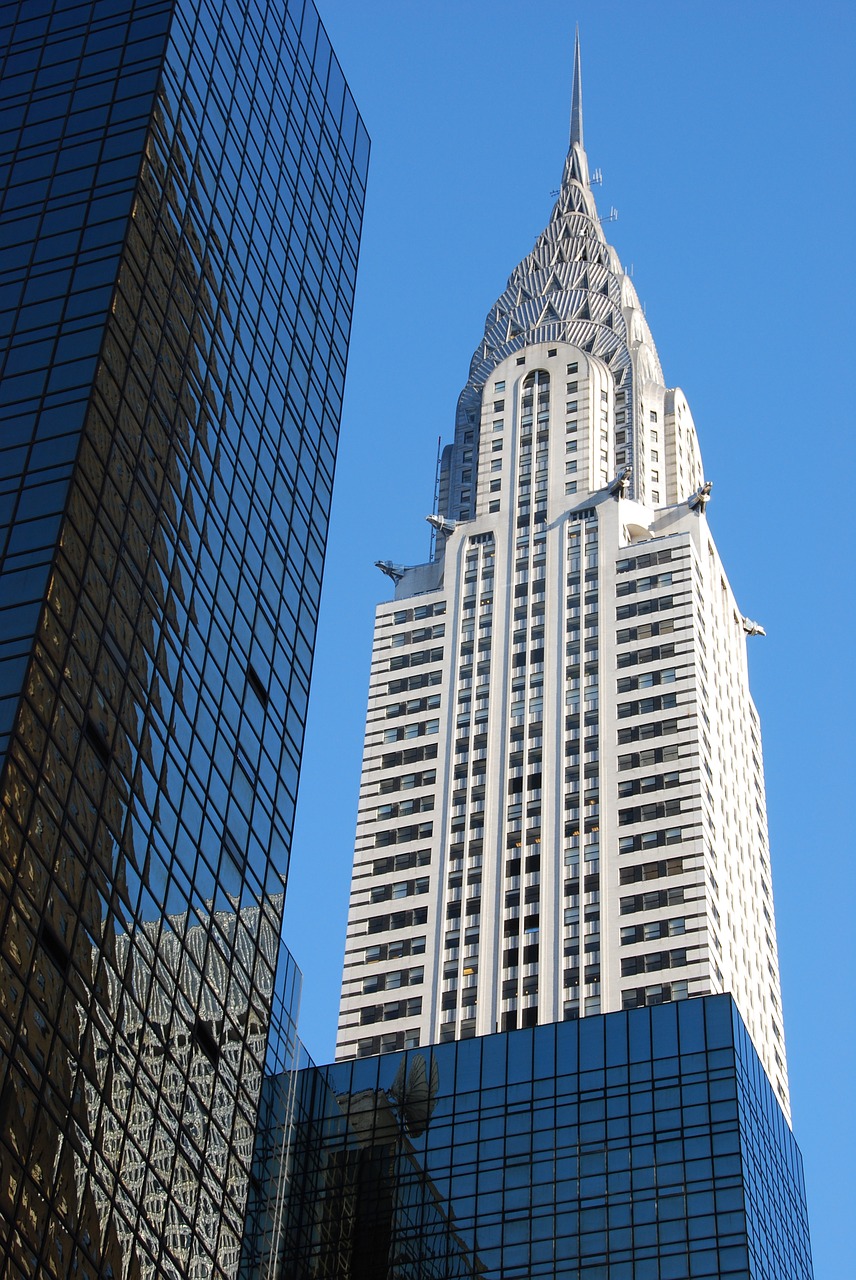 new york chrysler building skyscraper free photo