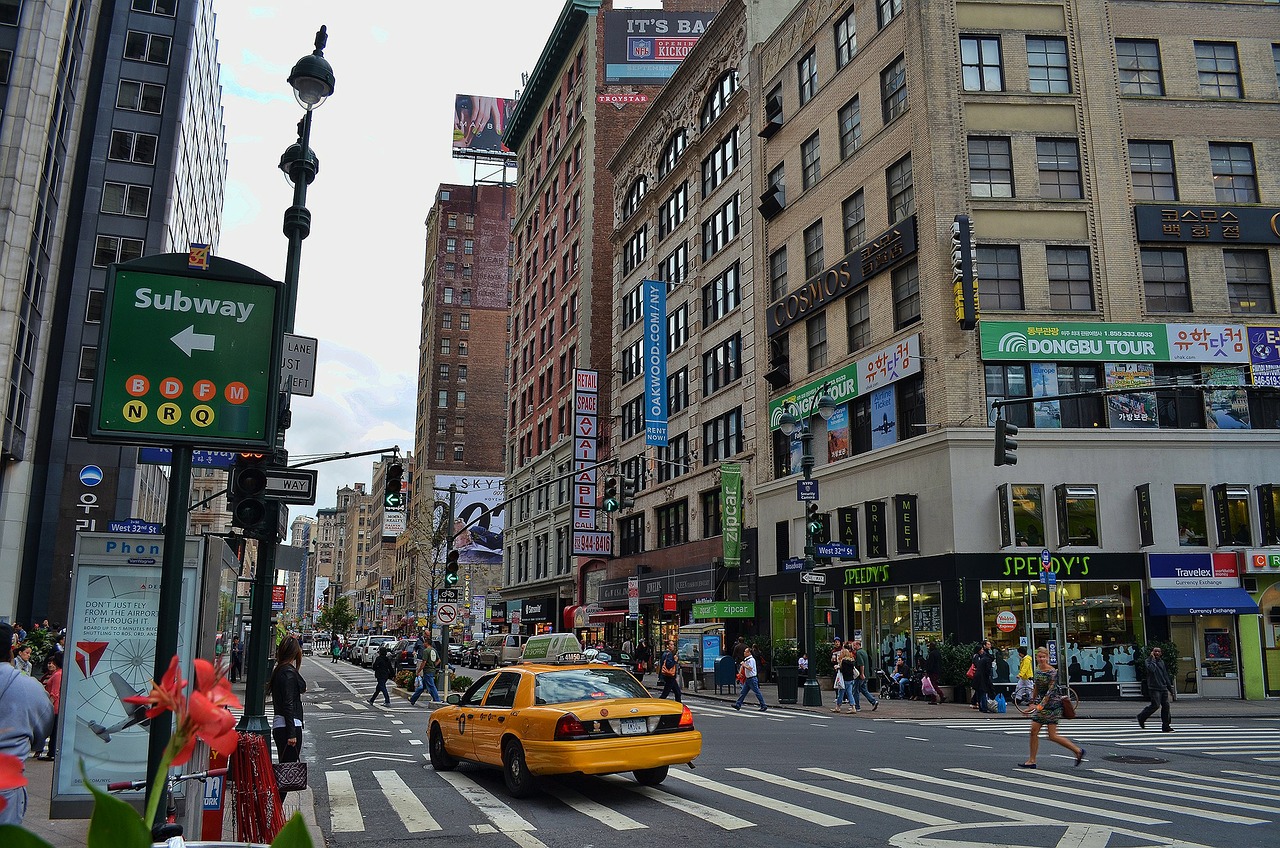 new york city street free photo