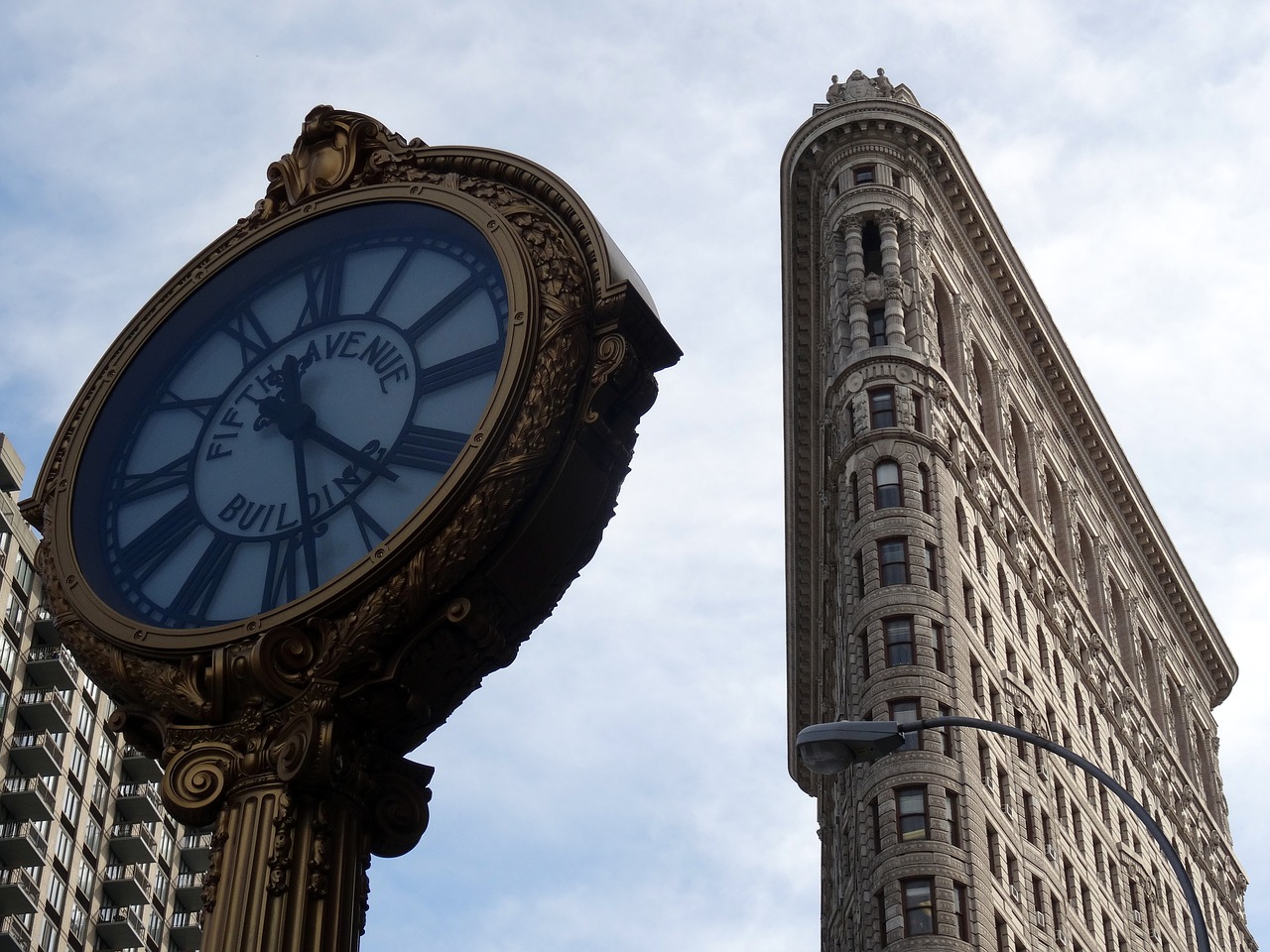 new york manhattan flatiron free photo