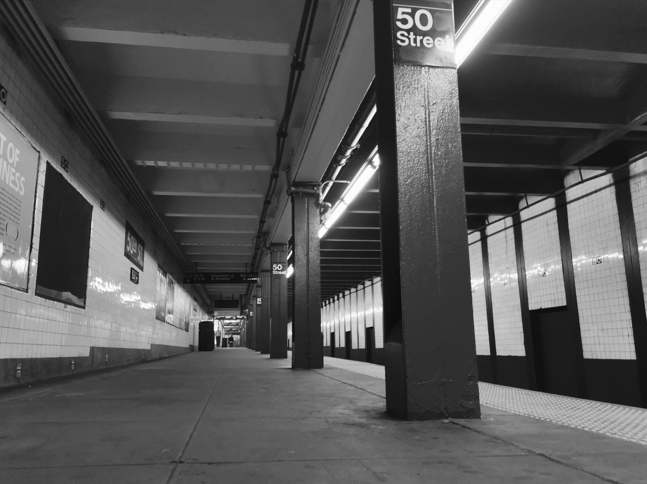new york subway 50th street free photo