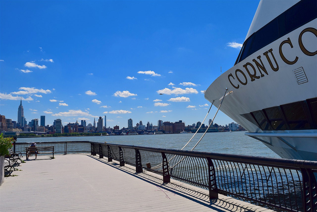 new york harbor port free photo