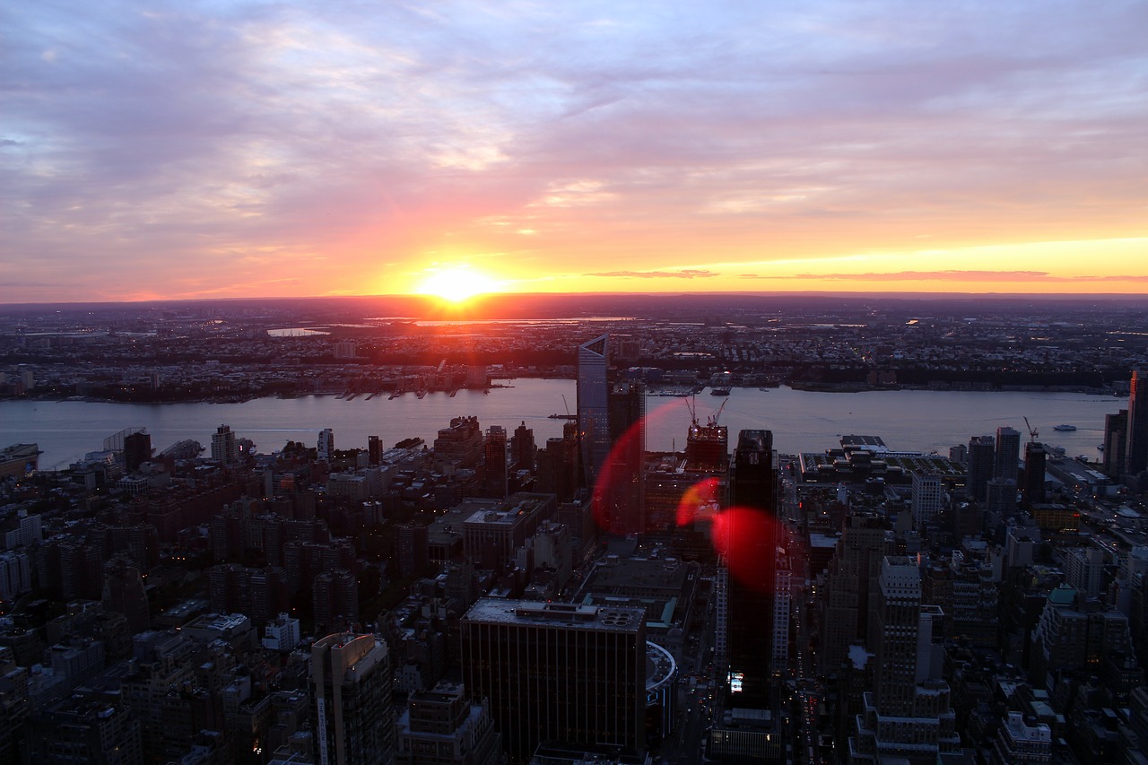 new york view skyscraper free photo