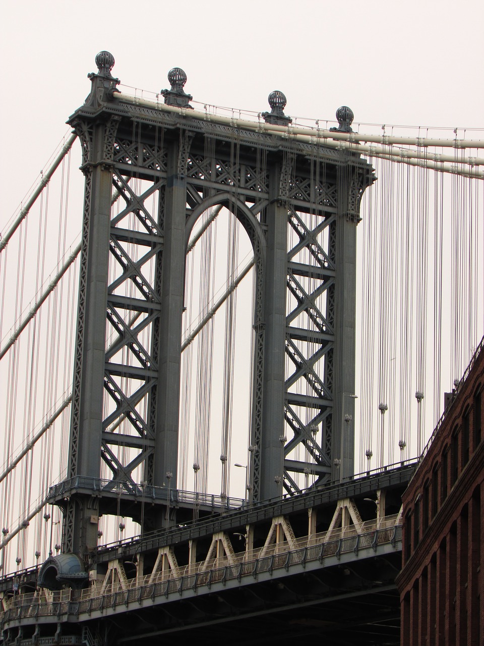new york bridge city free photo