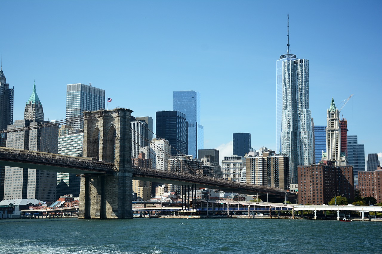 new york  brooklyn  bridge free photo