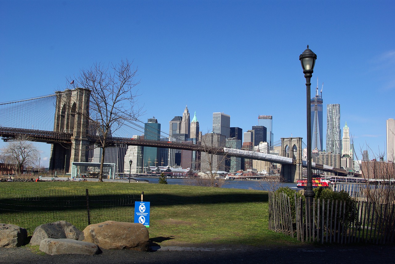 new york  brooklyn bridge  bridge free photo