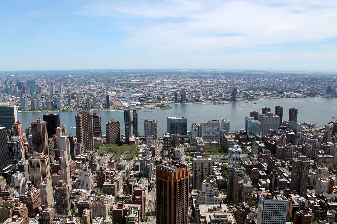 new york  skyline  cityscape free photo