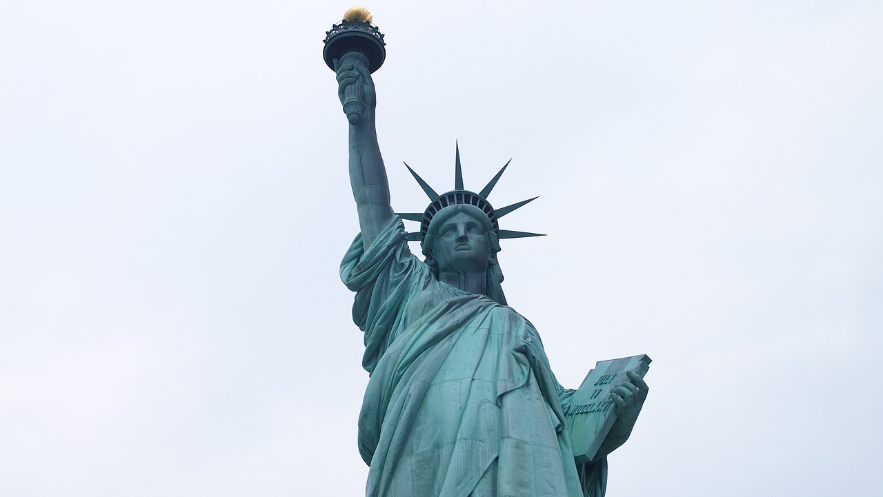 new york statue of liberty united states free photo