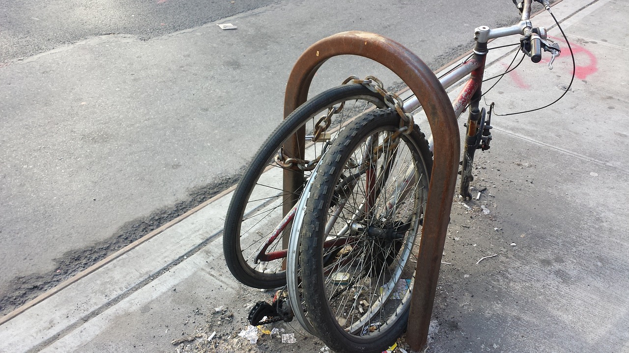 new york bike broken free photo