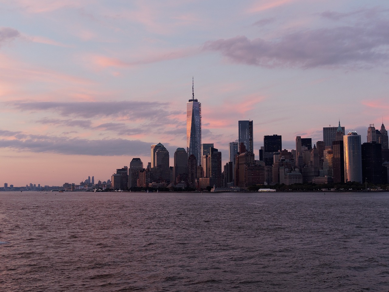 new york city skyline free photo