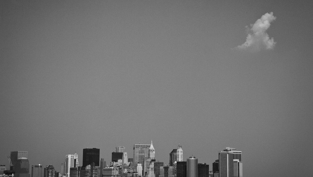 new york city skyline free photo