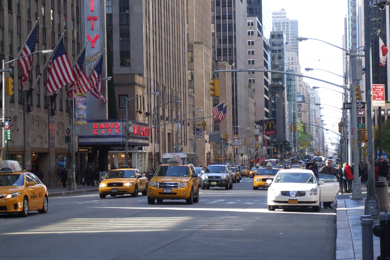 new york city taxi free photo